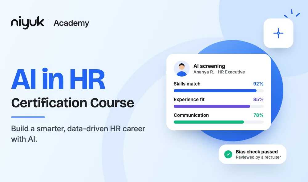 AI in HR Certification Course banner