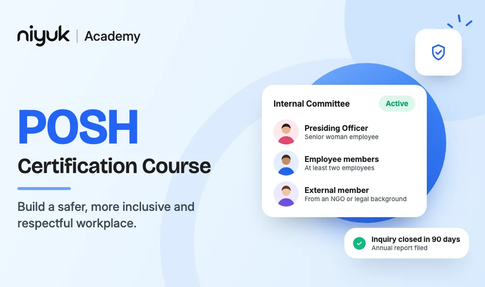 POSH Certification Course banner